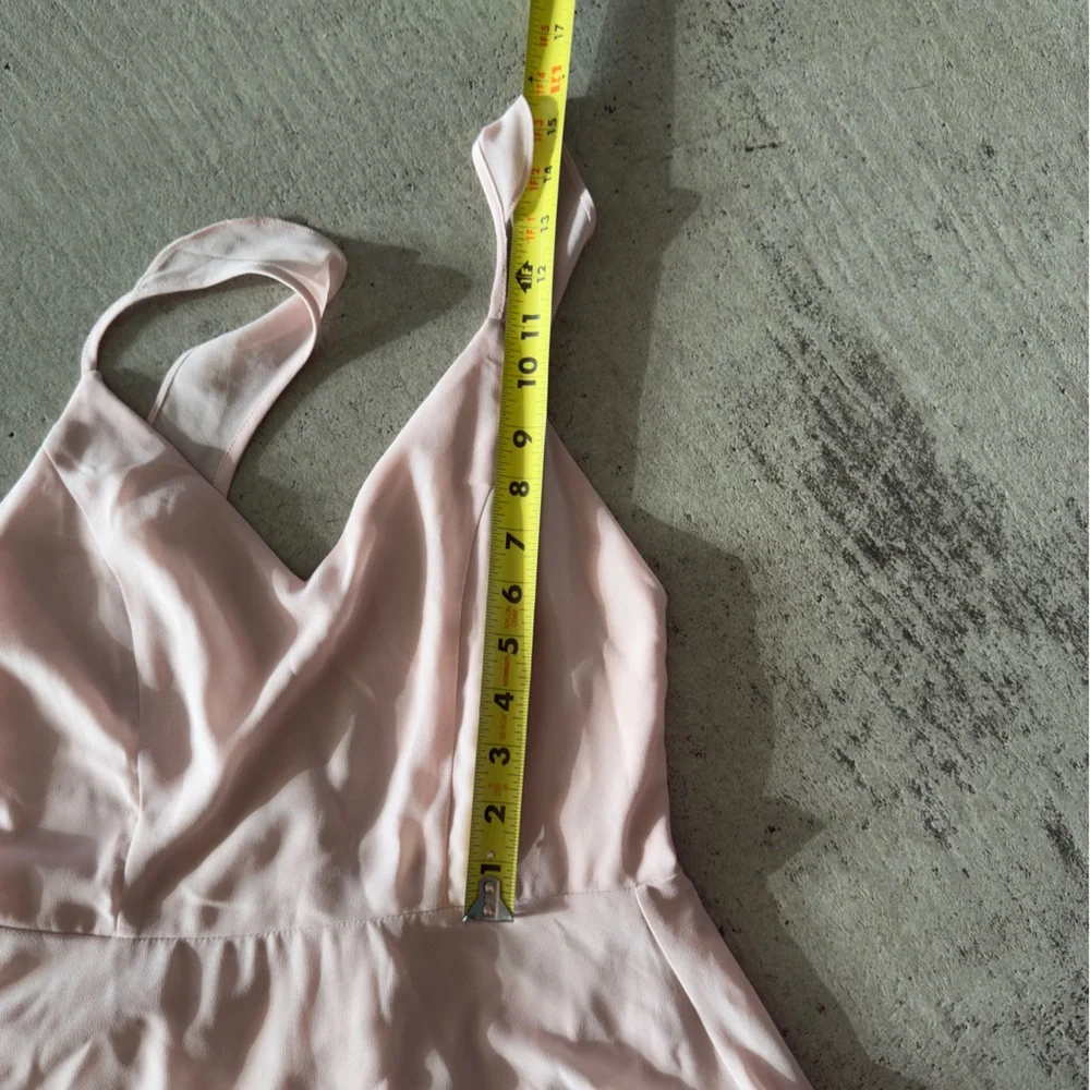 Lulus / Meteoric Rise Blush Maxi Dress / small / blush pink - Picture 15 of 17